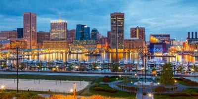 Coches de alquiler en Baltimore