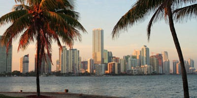 Coches de alquiler en Miami